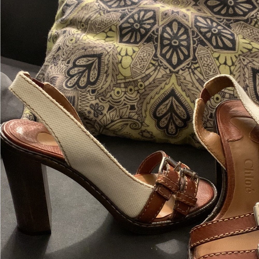 Chloé shoes size 7 made Italy